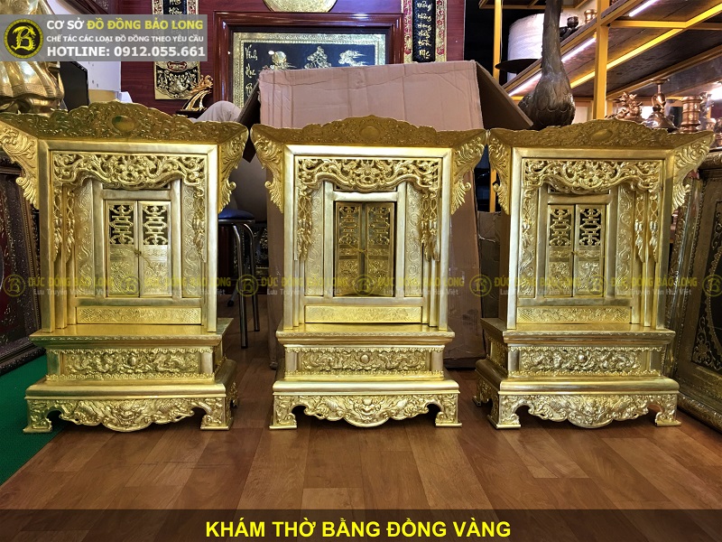 giá khám thờ bằng đồng