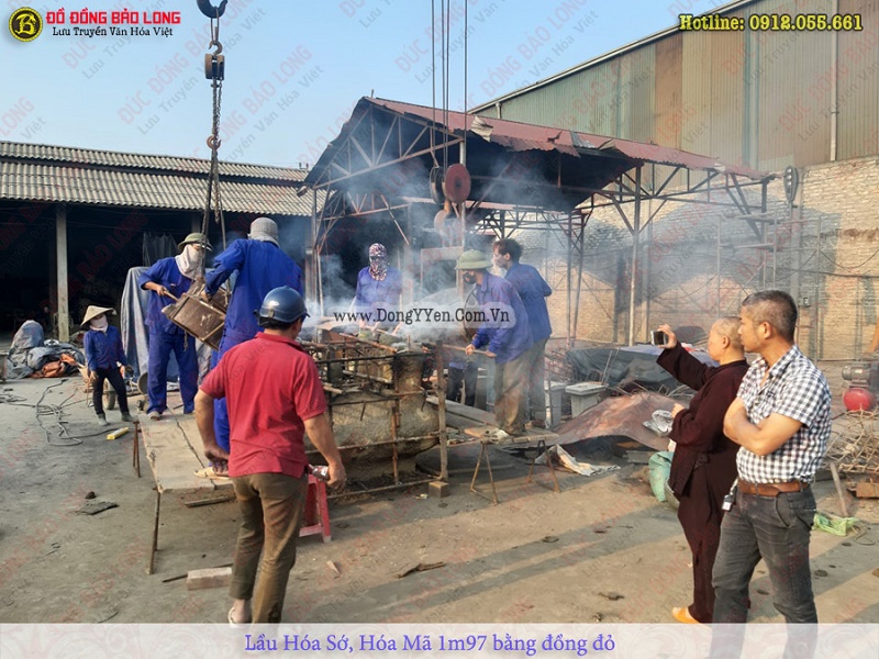 đúc lư đồng, lư hương bằng đồng giá rẻ tại Bình Dương