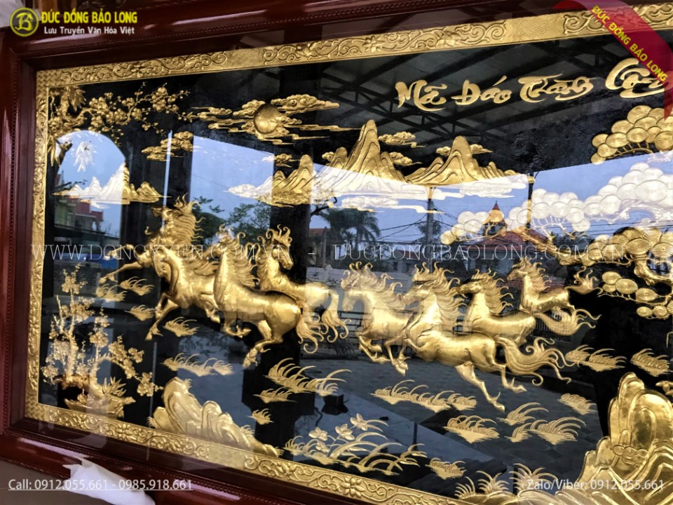 Tranh bát mã 