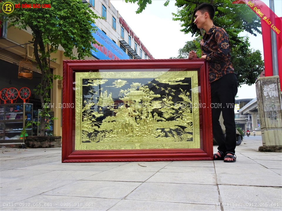Tranh cá chép vượt vũ môn