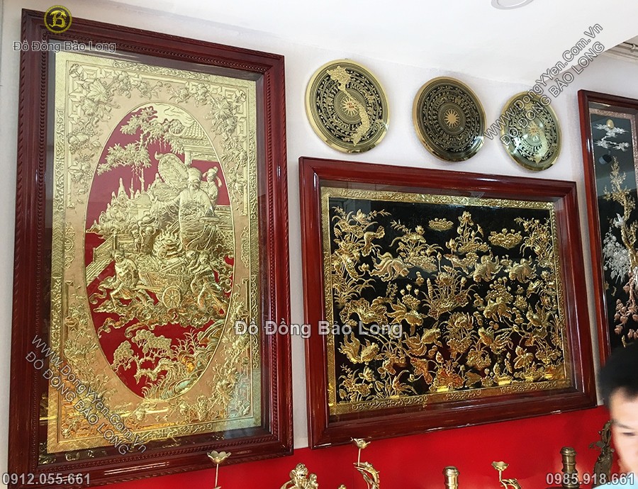 tranh phú quý cát tường 1m45