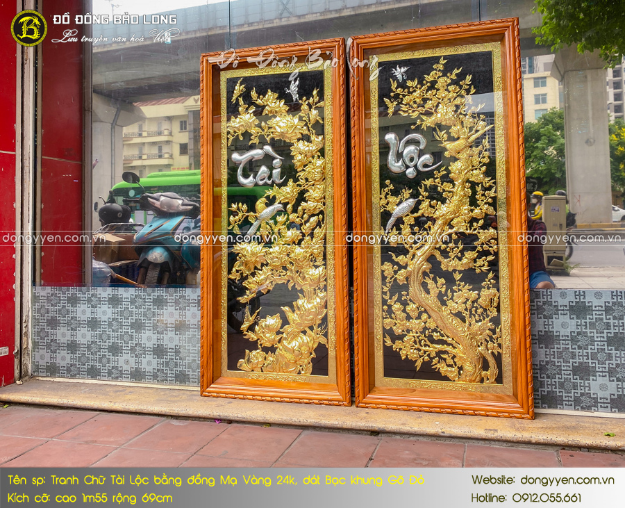 ý nghĩa tranh chữ tài lộc