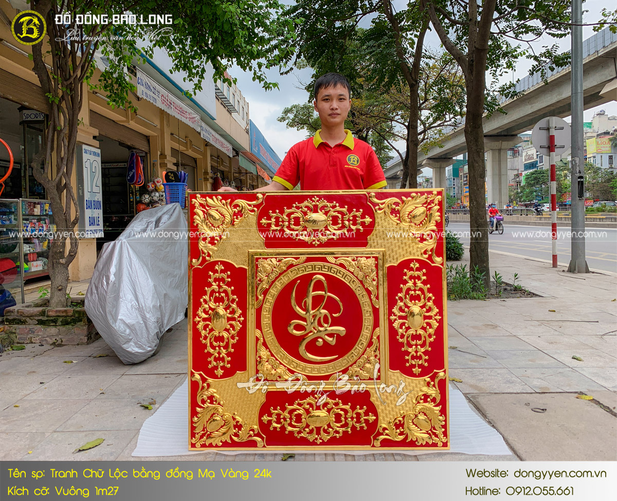 ý nghĩa tranh chữ lộc
