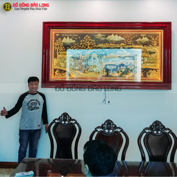 Lắp Tranh Cội Nguồn Quê Hương 2m3 tại Non Nước, Ninh Bình