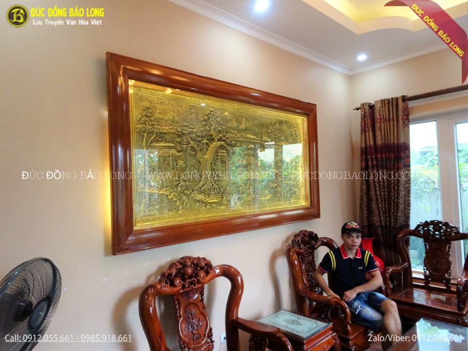 tranh cội nguồn quê hương