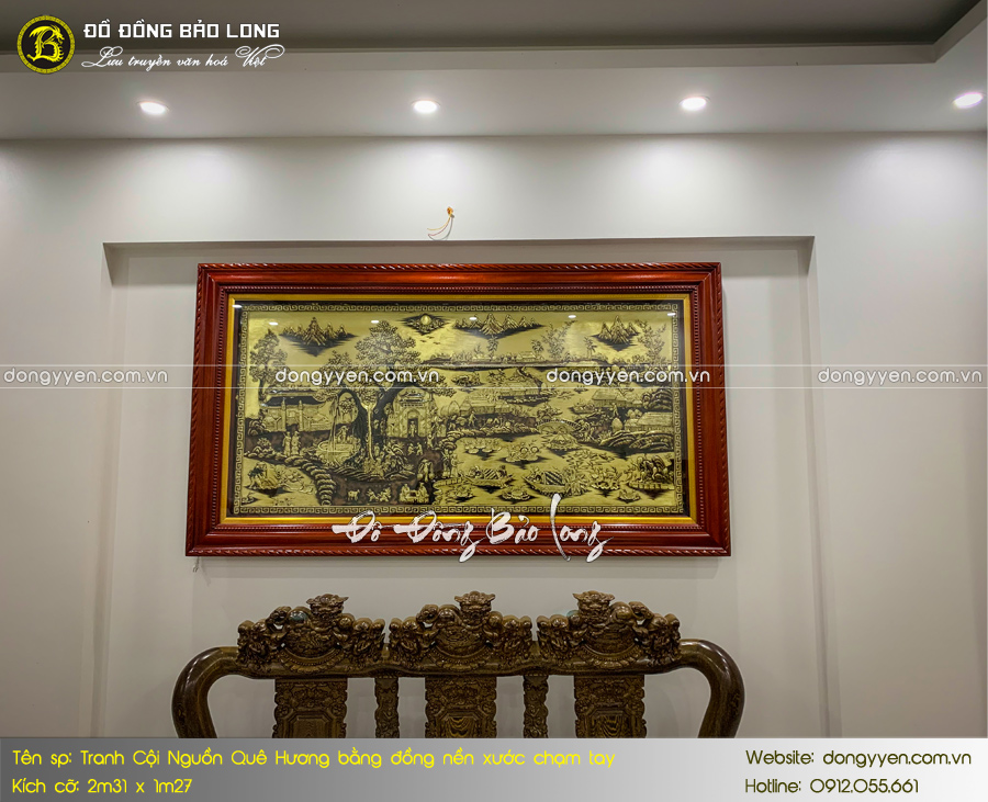 ý nghĩa tranh đồng quê