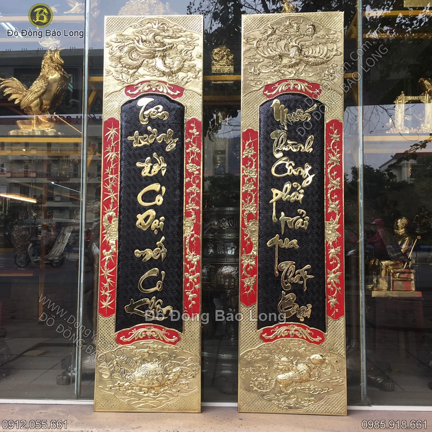 đôi câu đối hàng đặt 1m55