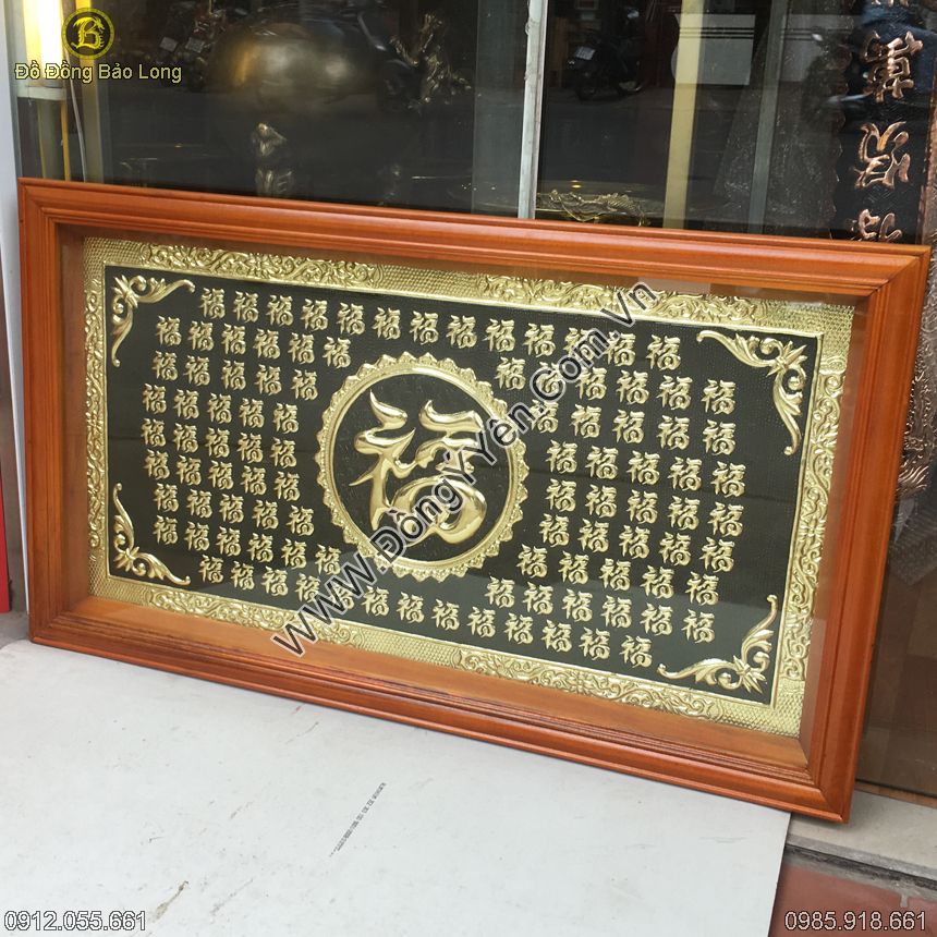 Tranh Đồng Bách Phúc 1m27