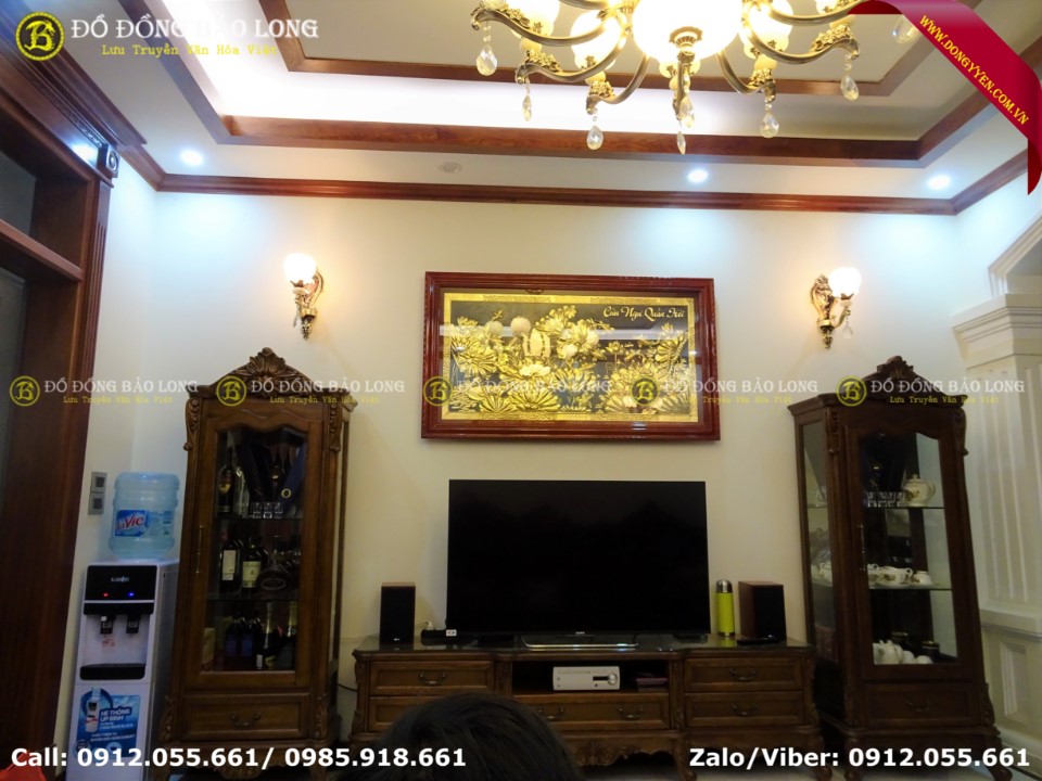 tranh đồng treo tường