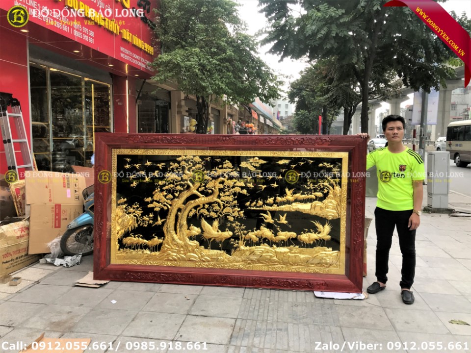 tranh bách hạc