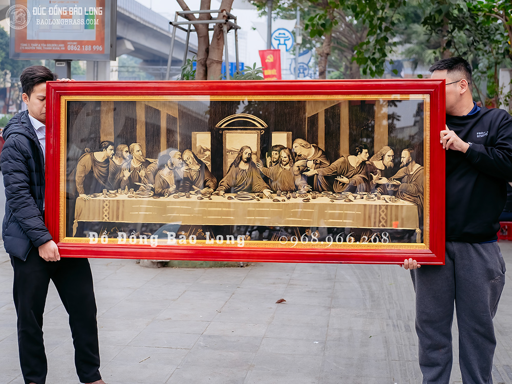 Tranh Công Giáo Bằng Đồng Khắc Tay