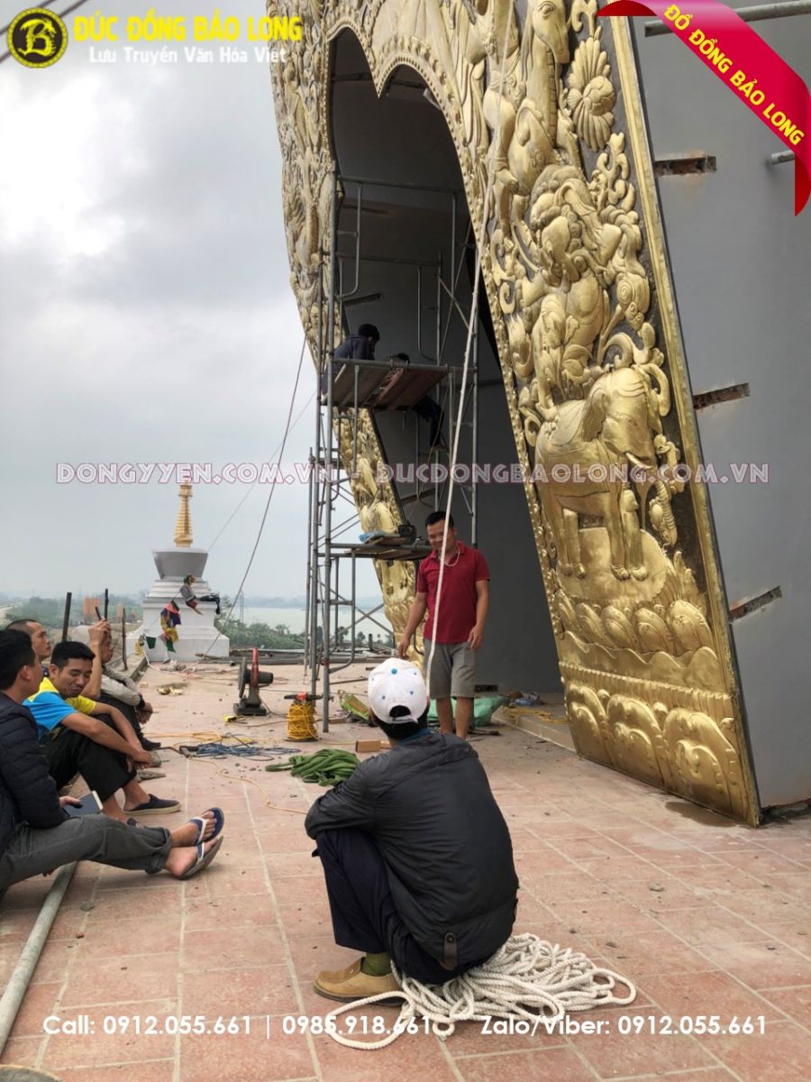 bức phù điêu tranh phật
