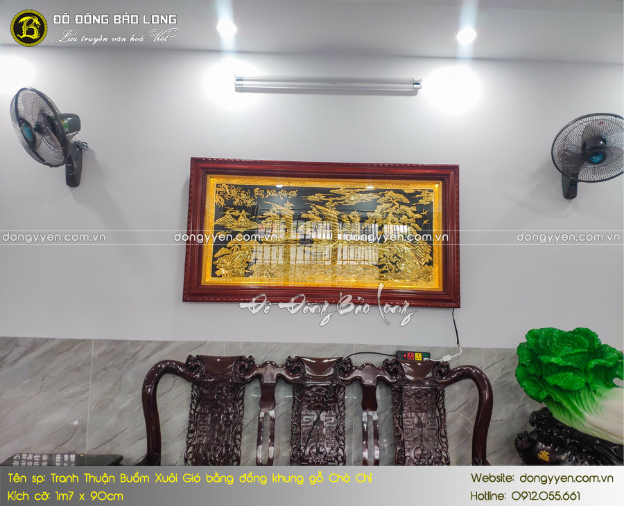 tranh thuận buồm xuôi gió bằng đồng