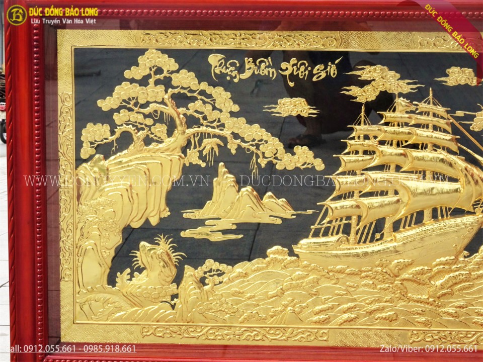 tranh thuận buồm xuôi gió