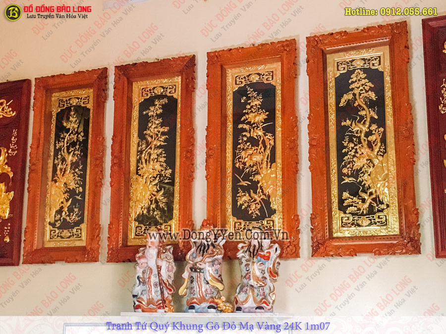 tranh tứ quý 1m07