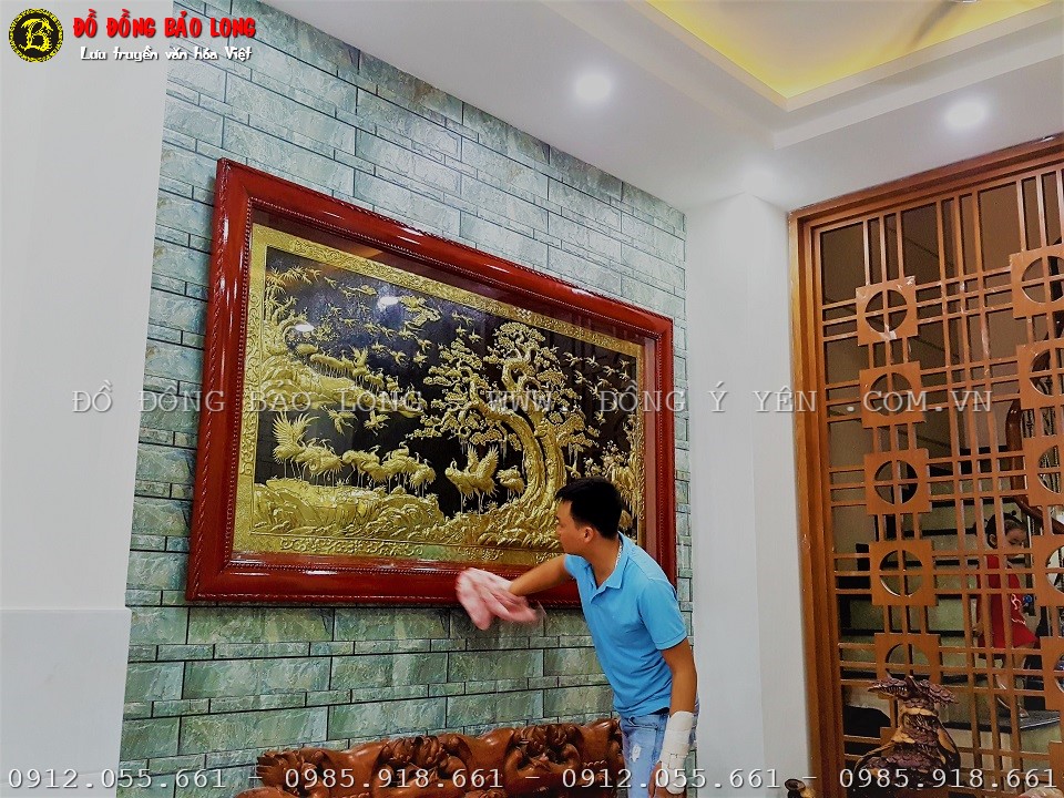 tranh bách hạc