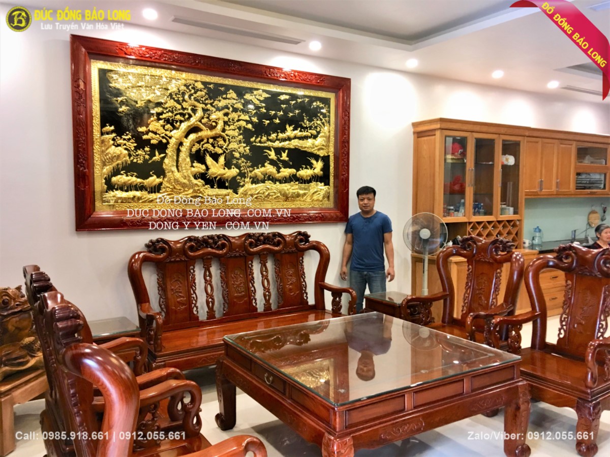 tranh tùng hạc diên niên