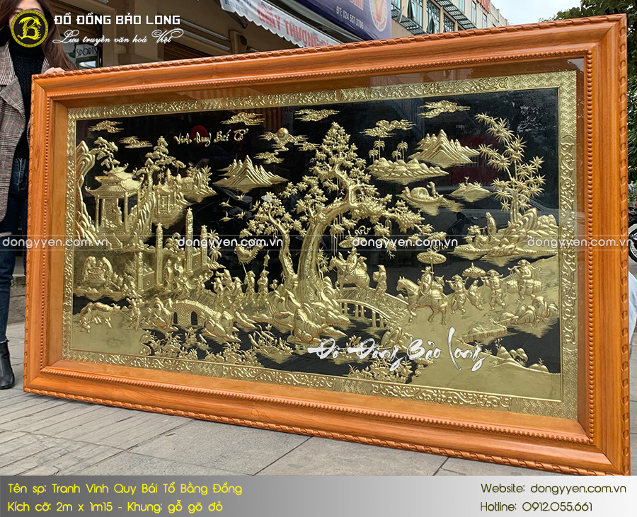 ý nghĩa tranh vinh quy bái tổ