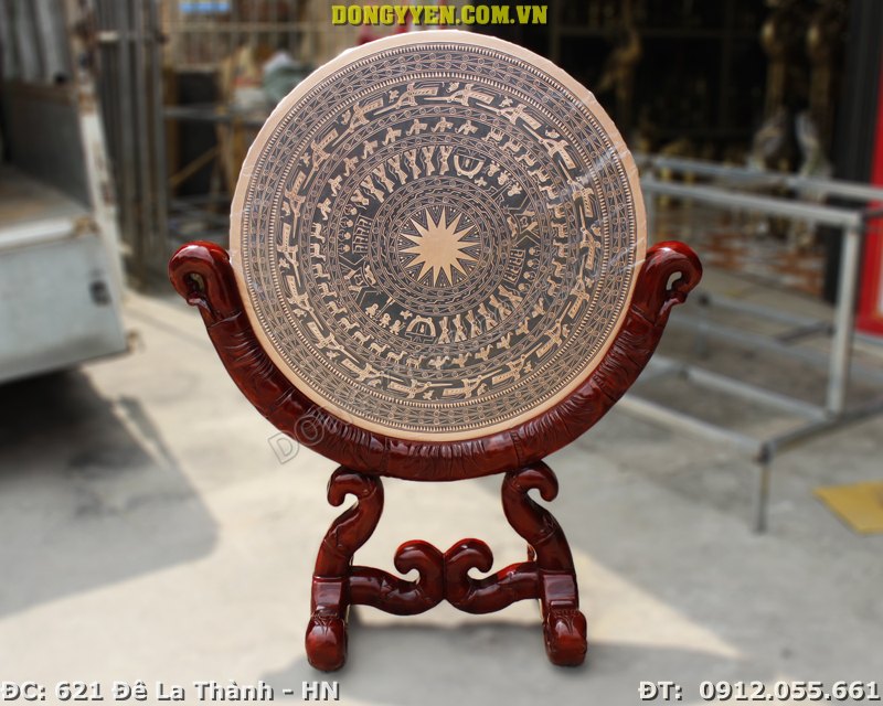 Mặt trống đồng đường kính 80cm