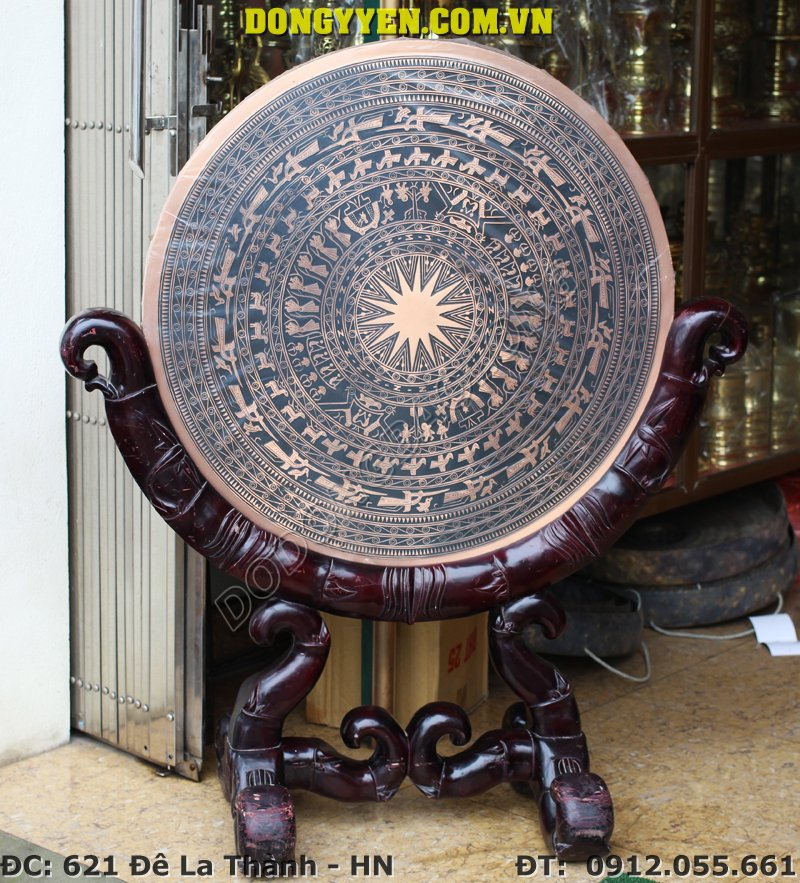 mặt trống đồng đường kính 80cm