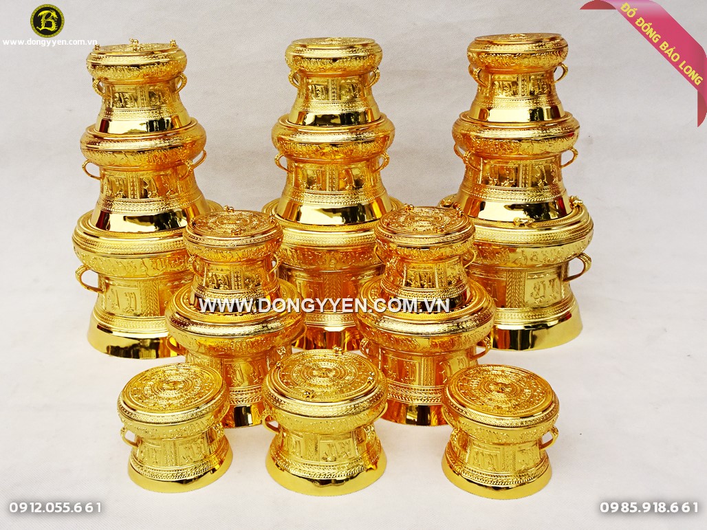 trống đồng quà tặng lưu niệm các cỡ