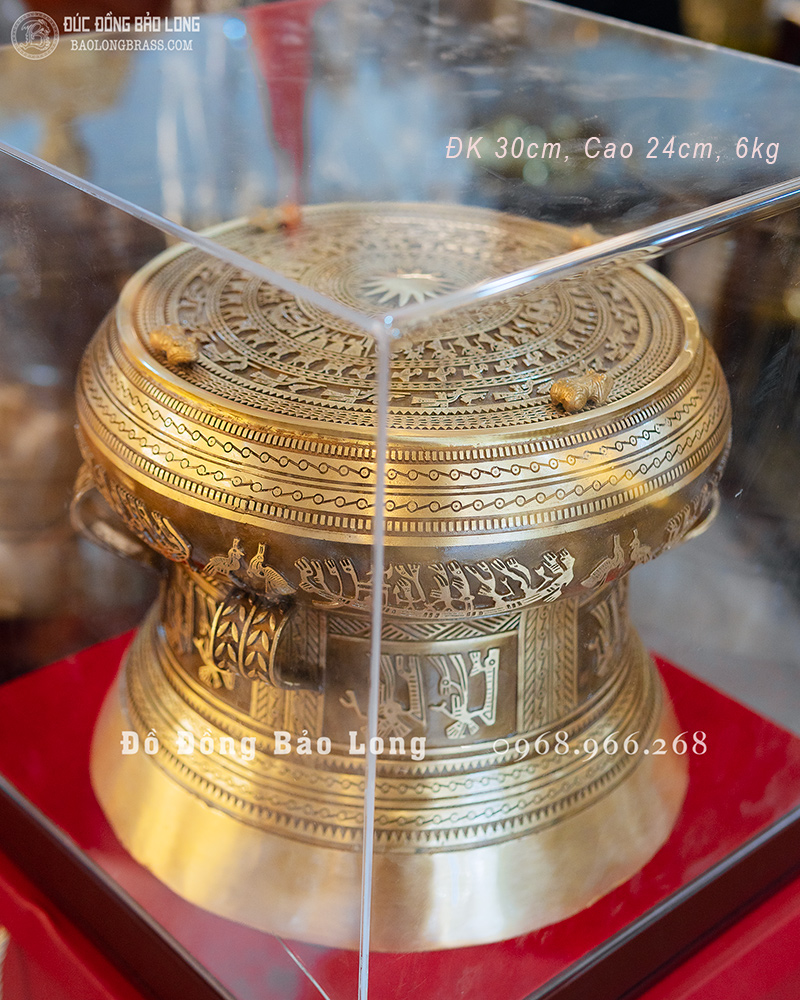 trống đồng đường kính 30cm