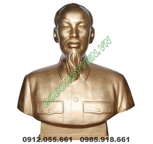 Tượng Bác Hồ Bán Thân bằng đồng