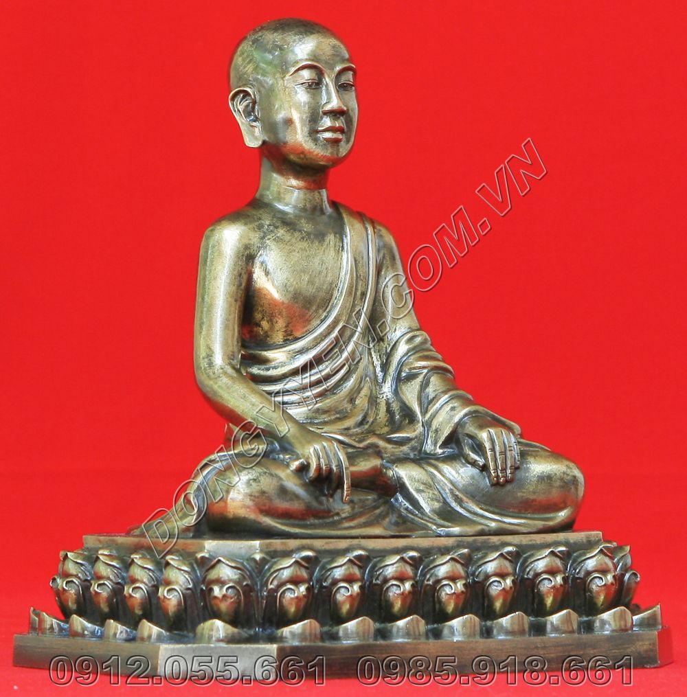 tượng đồng phật hoàng trần nhân tông