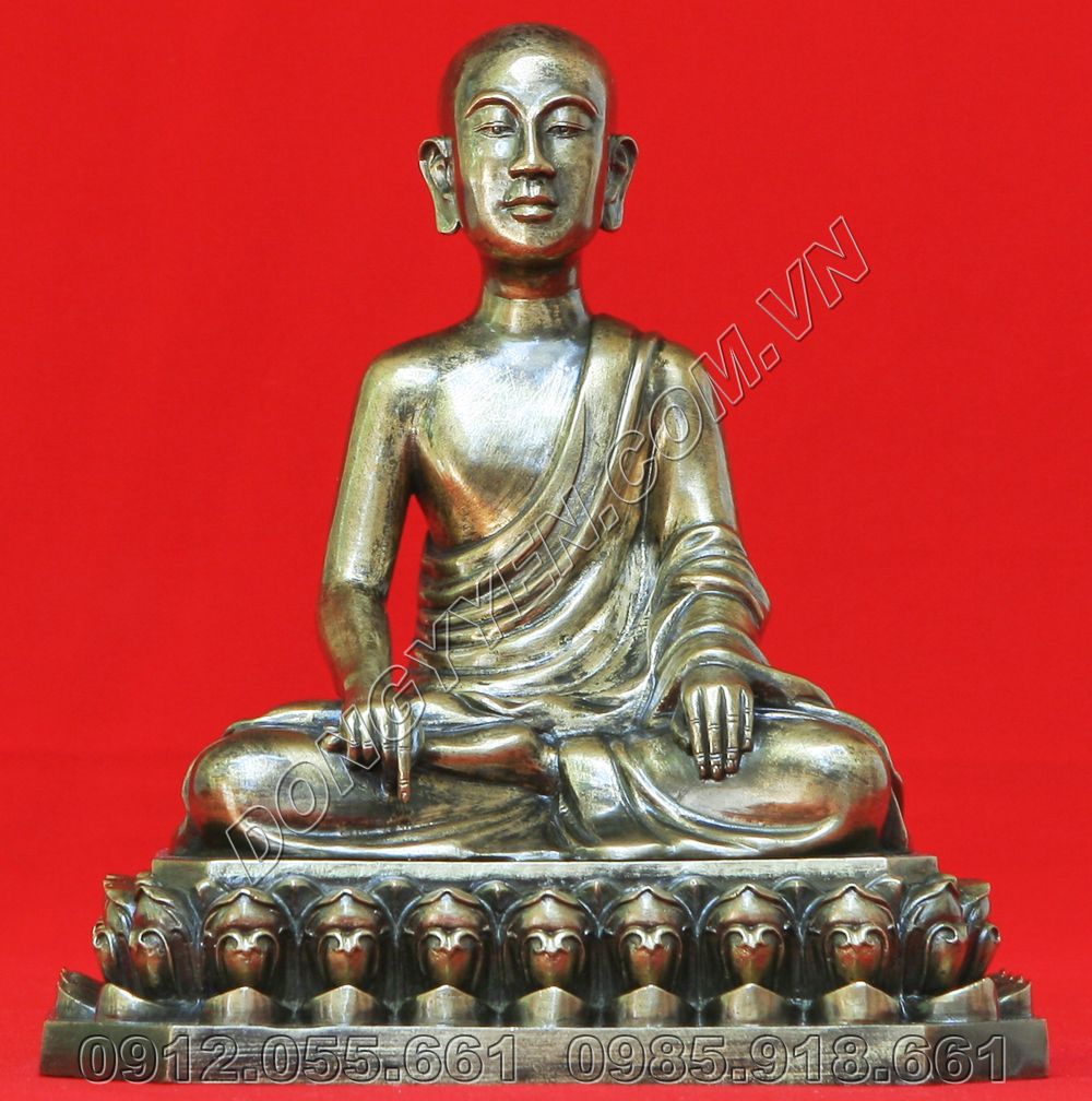 Tượng Đồng Phật Hoàng Trần Nhân Tông