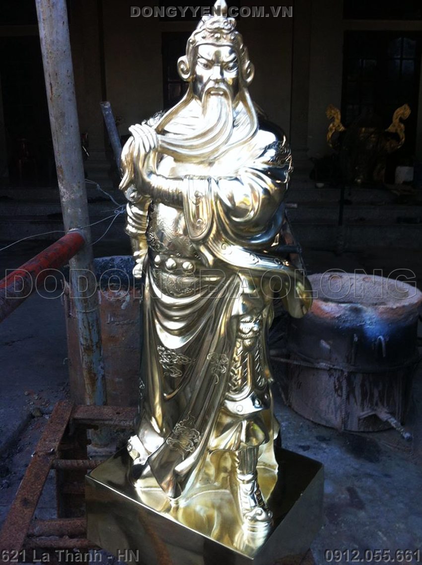 tượng quan công bằng đồng hàng đặt cao cấp
