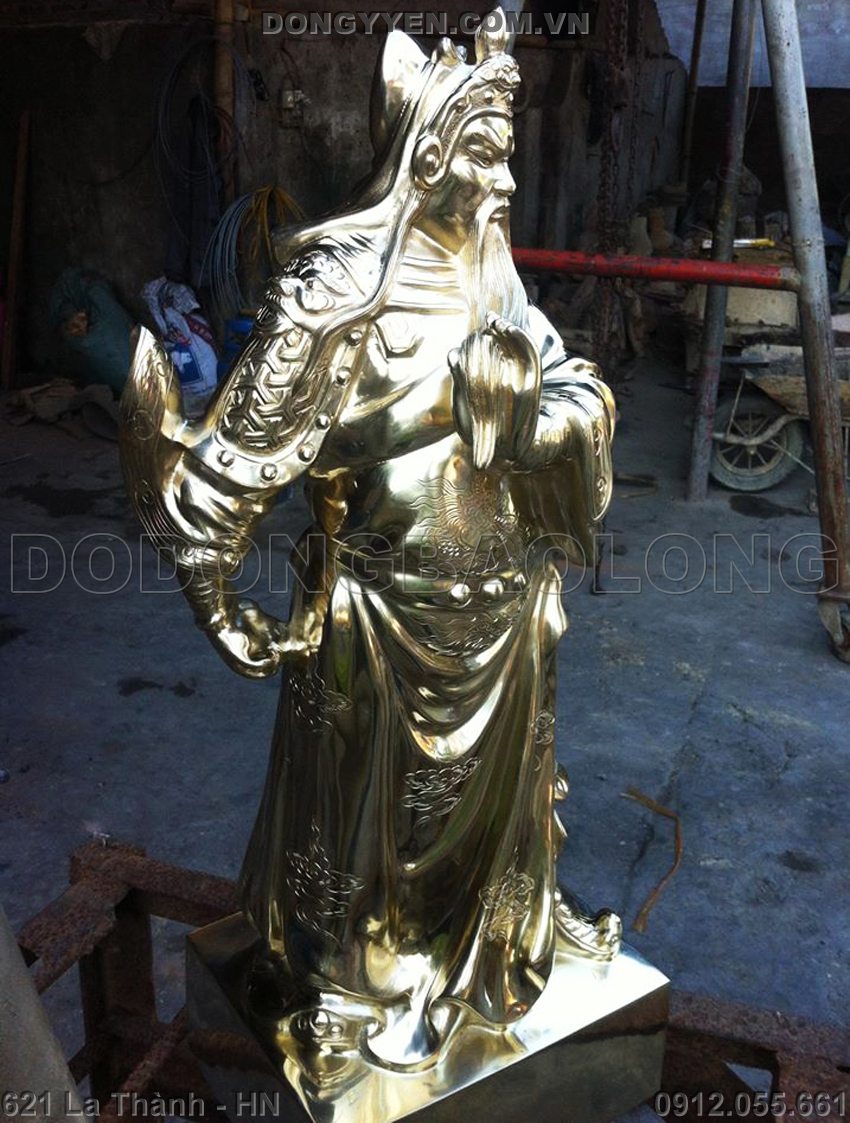 Tượng Quan Công Bằng Đồng Hàng Đặt