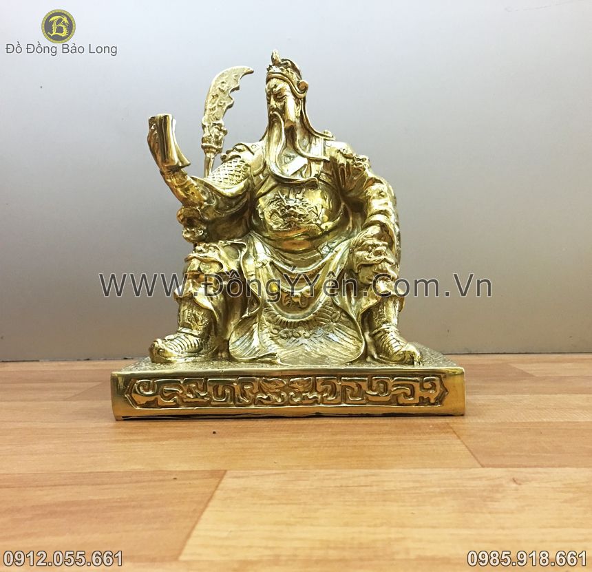 tượng quan công để bàn làm việc