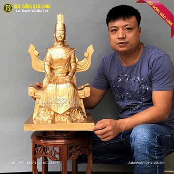 Tượng Âu Cơ Bằng Đồng Cao 60cm