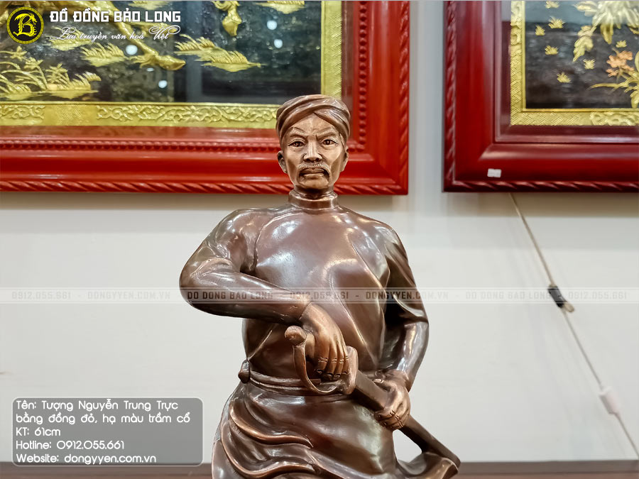 tượng nguyễn trung trực đẹp
