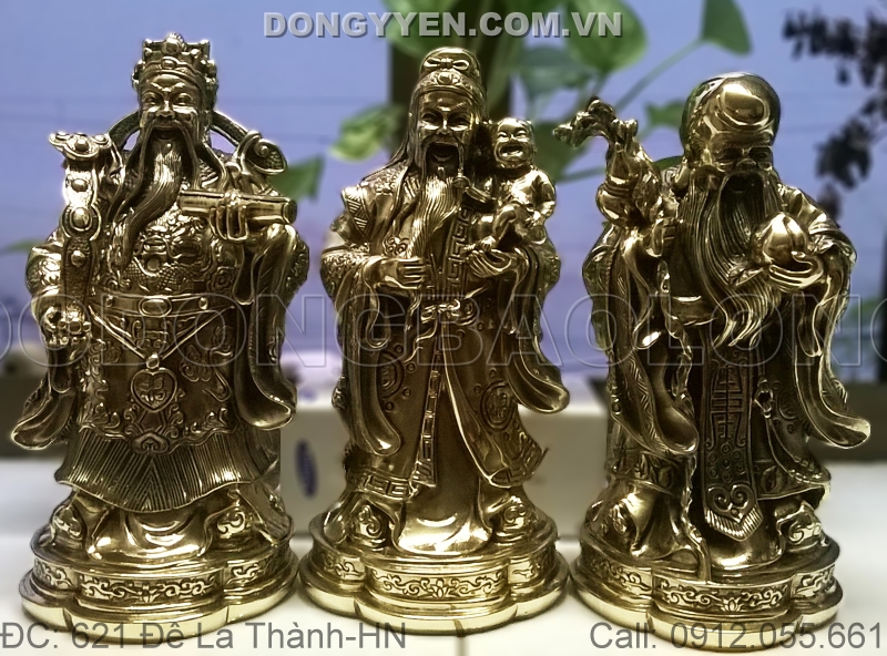 Tượng Ba Ông Tam Đa Bằng Đồng