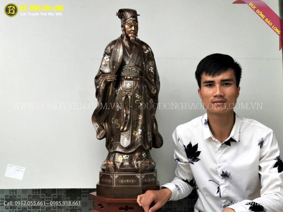 tượng khổng minh gia cát lượng