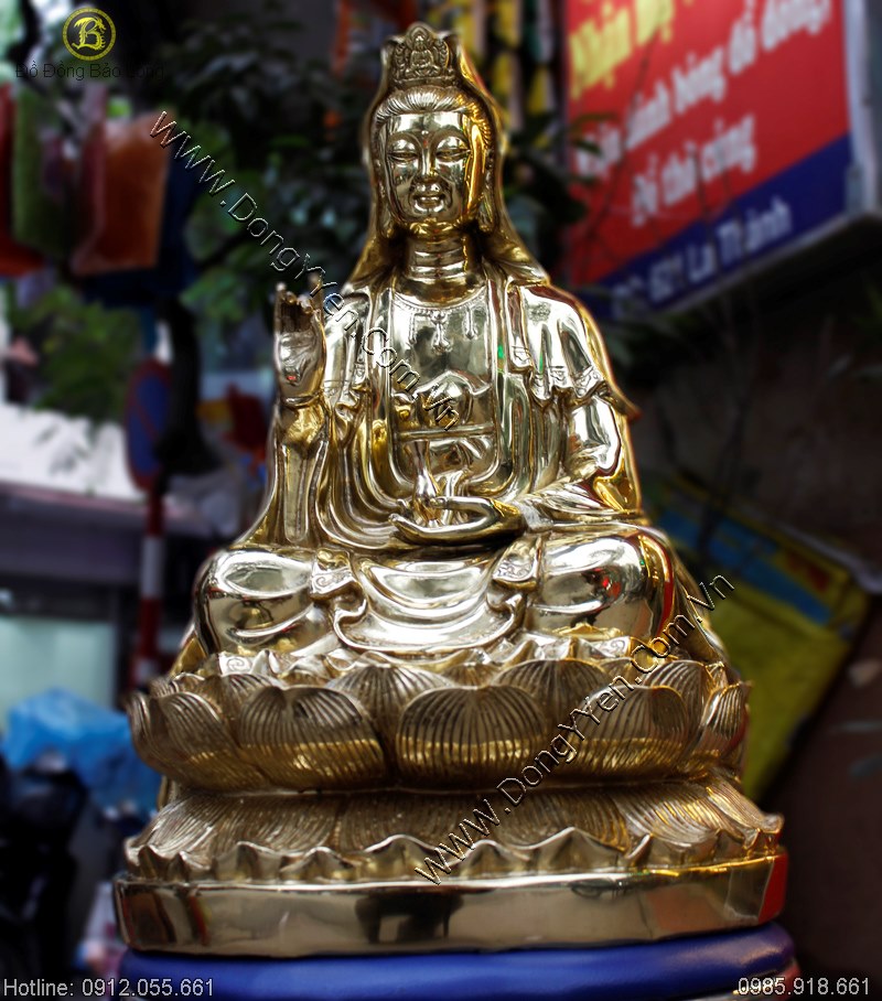 tượng phật bà quan âm 48cm