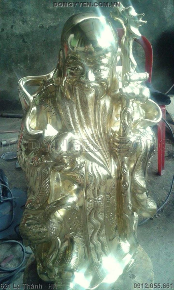 Ông thọ chuẩn bị hoàn thiện