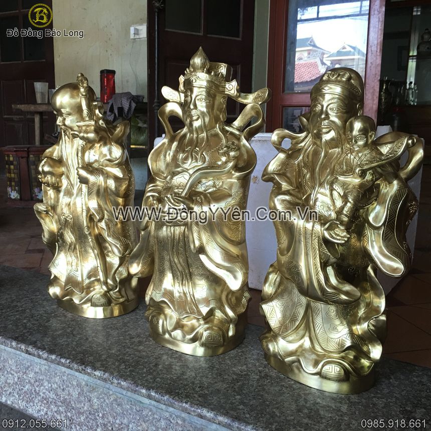 Tượng Đồng Tam Đa 50cm Hàng Đặt
