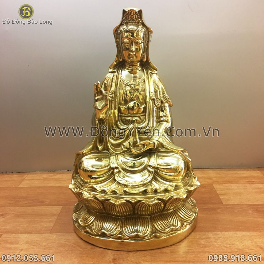 Tượng Quan Âm Bồ Tát Bằng Đồng