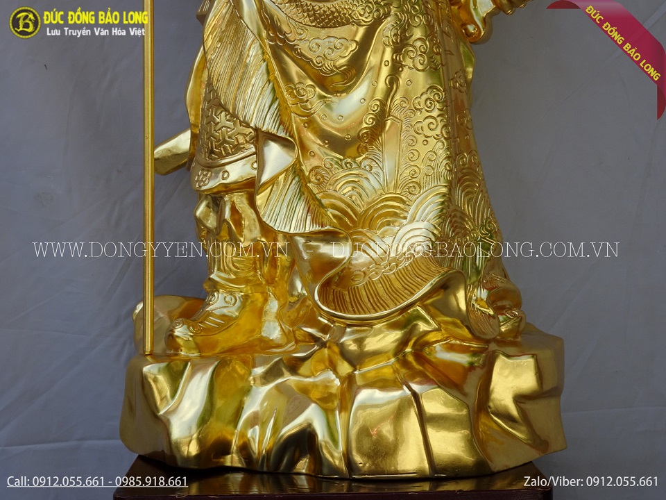 tượng quan công cao 69cm