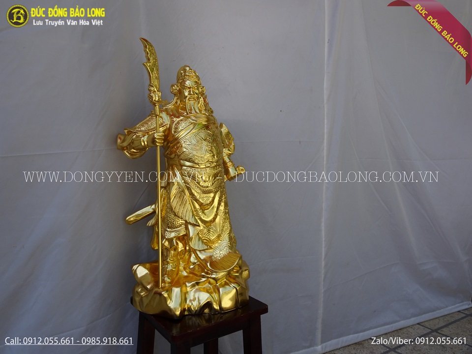 tượng quan công bằng đồng