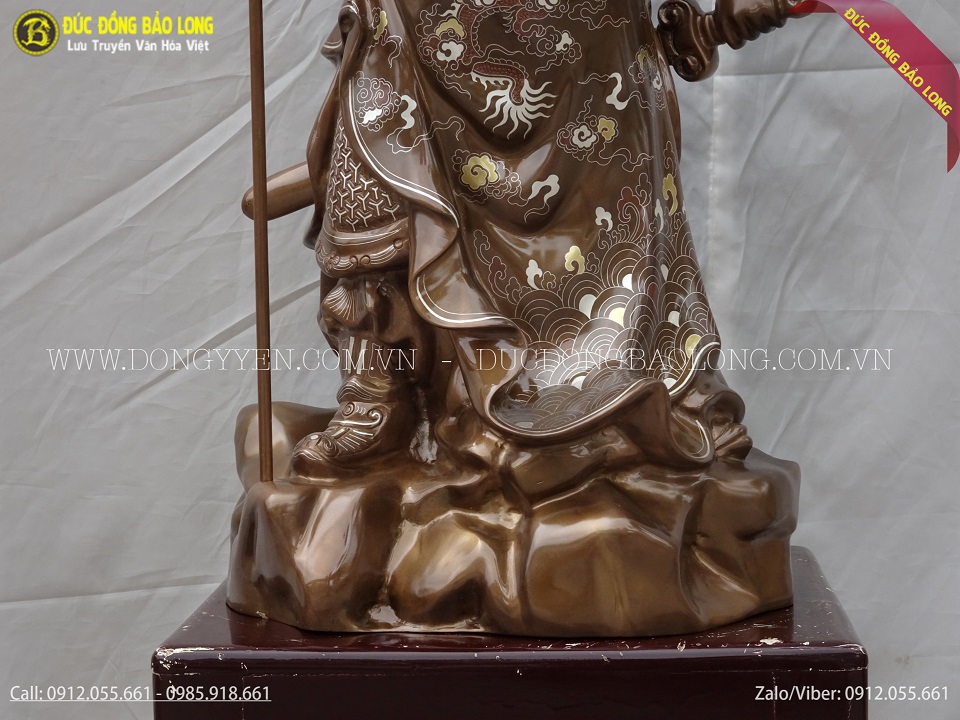 tượng quan công bằng đồng