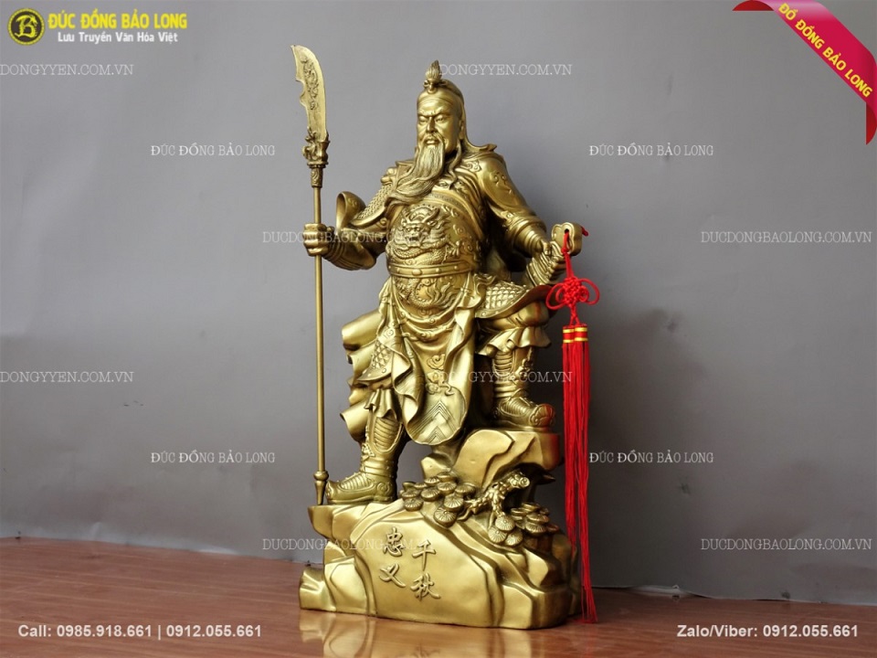 tượng quan công bằng đồng