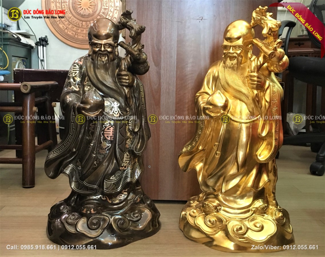 tượng ông thọ bằng đồng
