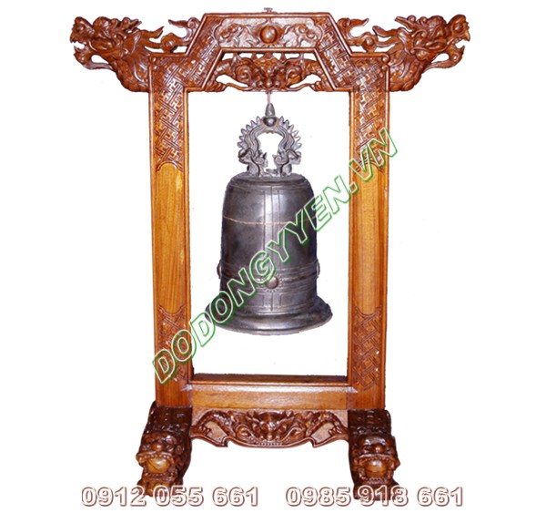 Chuông đồng có giá treo - Ban chuông đồng giá treo